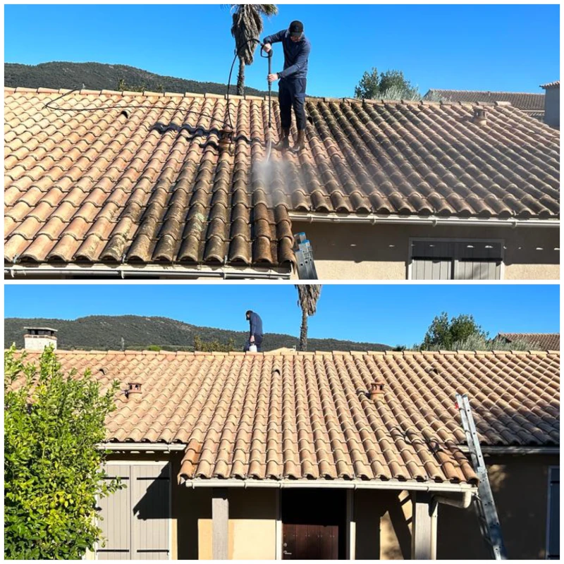 nettoyage de toiture à Sainte-MAxime